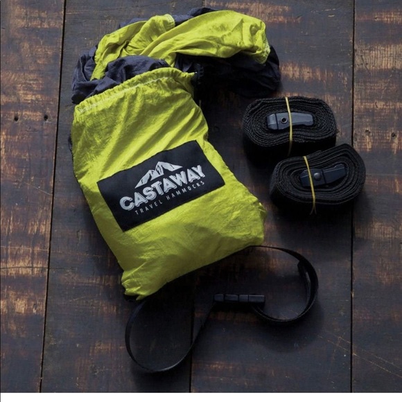 NWT Castaway Travel Hammock, double, green - Picture 3 of 10